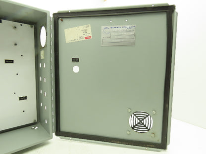 Hoffman A1614CHQR Electrical Enclosure Control Panel 16x14x6" With Back Plate