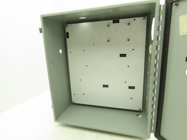 Hoffman A1614CHQR Electrical Enclosure Control Panel 16x14x6" With Back Plate