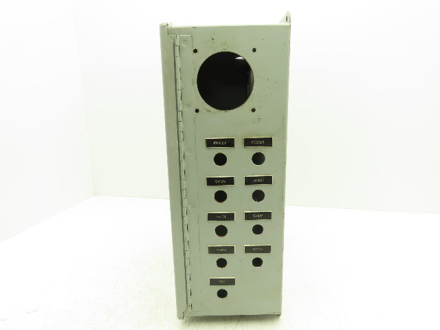 Hoffman A1614CHQR Electrical Enclosure Control Panel 16x14x6" With Back Plate