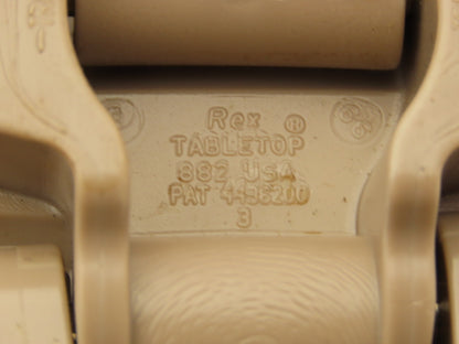 Rexnord LF882TAB12  12" TableTop Conveyor Chain Side-Flex 6' 4"L Tan