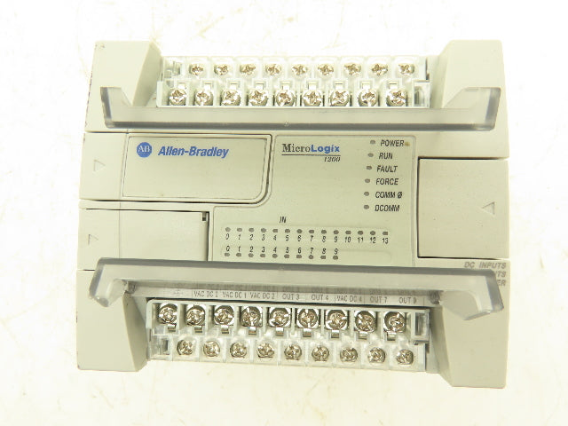 Allen Bradley 1762-L24BWAR MicroLogix 1200 PLC Controller I/O Module Ser C Rev I