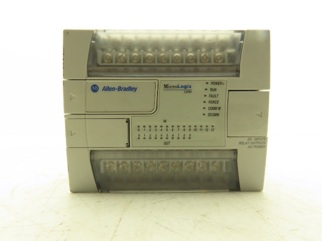 Allen Bradley 1762-L24BWAR MicroLogix 1200 PLC Controller I/O Module Ser C Rev I