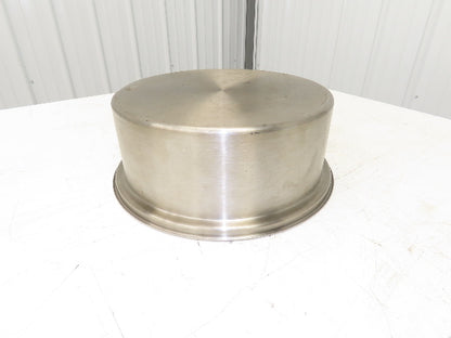 AEC Stainless Hopper Vacuum Receiver Bin Top 14x6" Size 3" Inlet 15" Screen