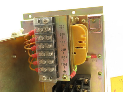 Fanuc LTD A14B-0076-B357 Power Input Unit & Servo Add On Module Missing Cover