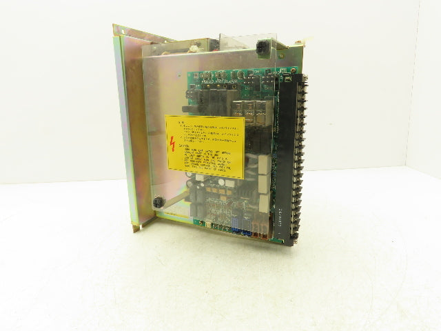 Fanuc LTD A14B-0076-B357 Power Input Unit & Servo Add On Module Missing Cover