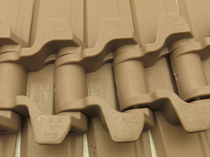 MCC Rexnord HDF 1200 XL  12" TableTop Conveyor Chain Side-Flex 10'L Tan