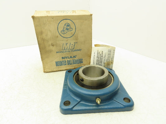 MB Mfg FC435-212 Flange Mount Bearing 2-1/2" Bore 4 Bolt Mount