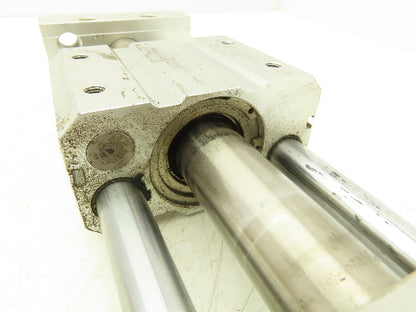 SMC NCDY2S25H-0525-A80 Rodless Pneumatic Air Cylinder Slide 25mm Bore 5" Stroke