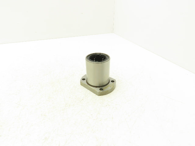 OZAK LFT40BUU Flange Linear Bearing 40mm-ID x 60mm-OD x 80mm-L 4 Bolt Flange