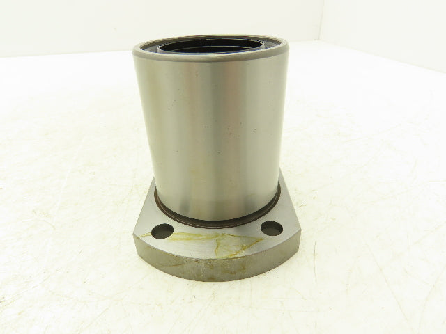 OZAK LFT40BUU Flange Linear Bearing 40mm-ID x 60mm-OD x 80mm-L 4 Bolt Flange