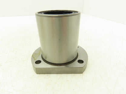 OZAK LFT40BUU Flange Linear Bearing 40mm-ID x 60mm-OD x 80mm-L 4 Bolt Flange