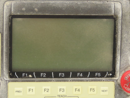 Fanuc A05B-2301-C301 Robot Teach Pendant Missing On Off switch *See Photos