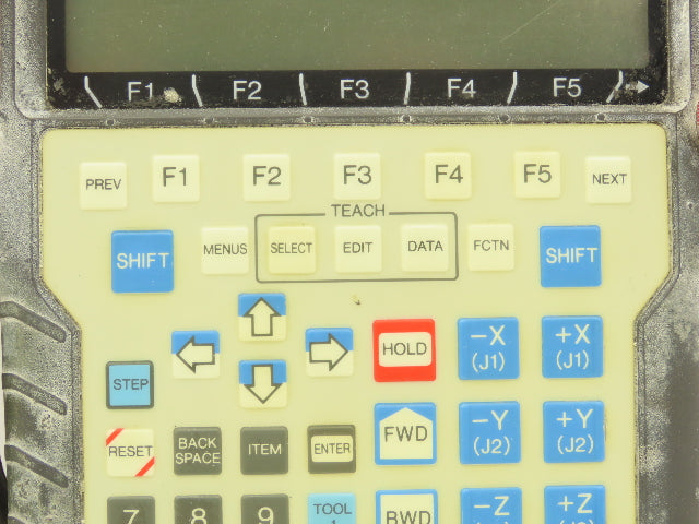 Fanuc A05B-2301-C301 Robot Teach Pendant Missing On Off switch *See Photos