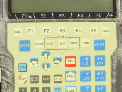 Fanuc A05B-2301-C301 Robot Teach Pendant Missing On Off switch *See Photos