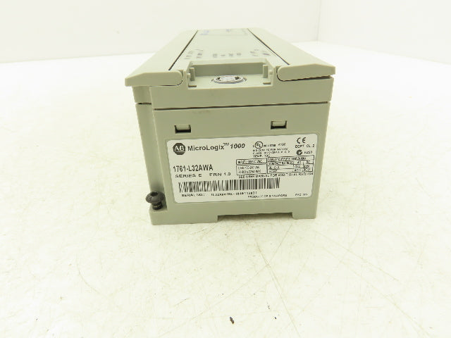 Allen Bradley 1761-L32AWA MicroLogix 1000 PCL Controller 120-240VAC Ser E