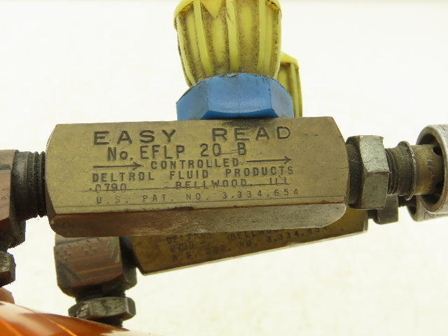 Fabco-Air E-521-XDR Pancake Line Pneumatic Cylinder Double Acting 2" x 2"