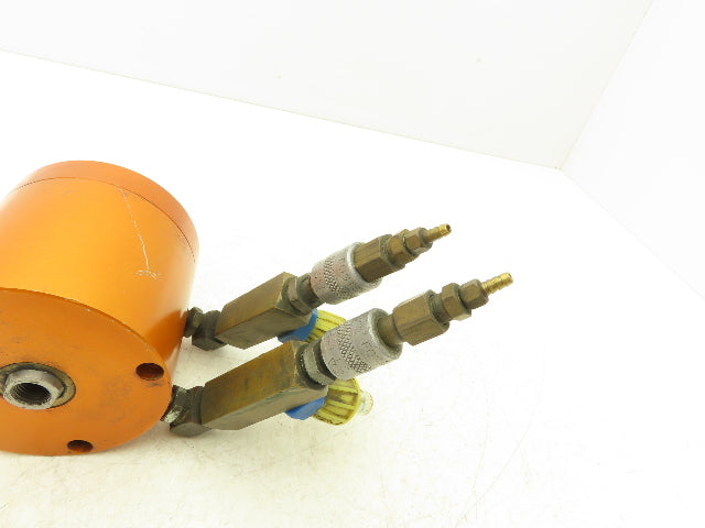 Fabco-Air E-521-XDR Pancake Line Pneumatic Cylinder Double Acting 2" x 2"