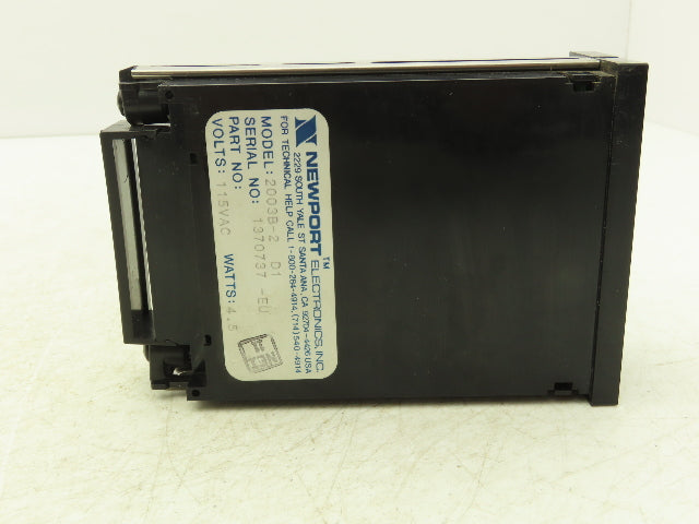 Newport 2003B-2 D1 Digital Voltmeter 4.5 Digit LED Display Module 115VAC