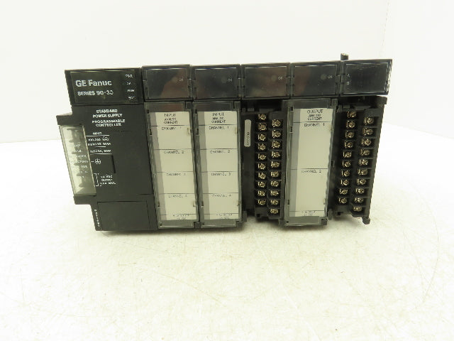 GE Fanuc I/O Input Output Slot Rack Assembly With Backplane & Power Supply *Read