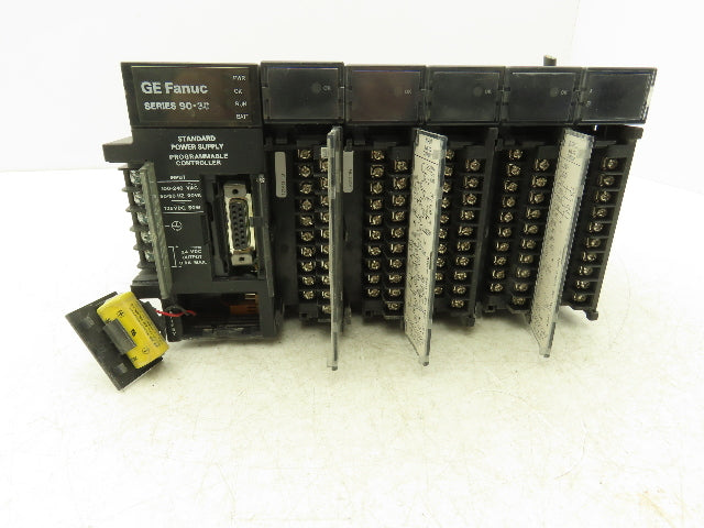GE Fanuc I/O Input Output Slot Rack Assembly With Backplane & Power Supply *Read