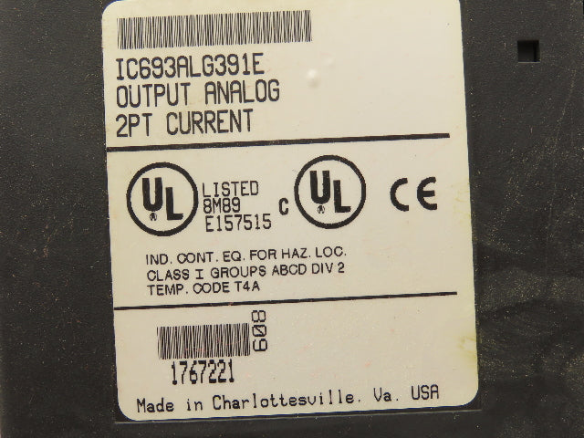 GE Fanuc I/O Input Output Slot Rack Assembly With Backplane & Power Supply *Read