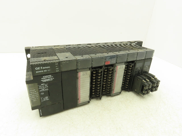GE Fanuc I/O Input Output Slot Rack Assembly With Backplane CPU Bus *Read