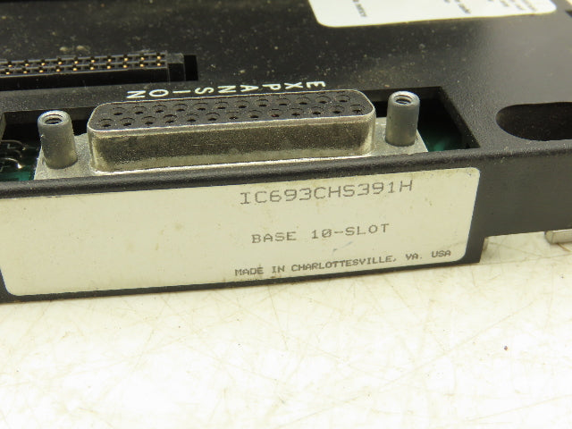 GE Fanuc I/O Input Output Slot Rack Assembly With Backplane CPU Bus *Read