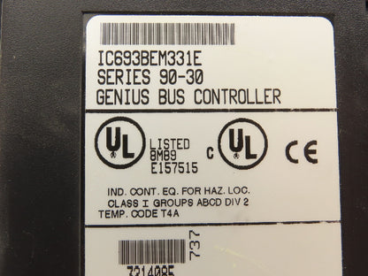 GE Fanuc I/O Input Output Slot Rack Assembly With Backplane CPU Bus *Read