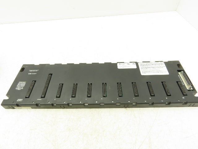 GE Fanuc I/O Input Output Slot Rack Assembly With Backplane CPU Bus *Read