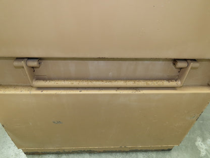 Knaack 3068 Jobsite Tool Chest 60x24x28" Box Shelf Slope Top Lid Top Steel