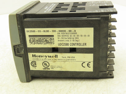Honeywell DC2500-E0-0L00-100-00000-00-0 UDC2500 Temperature Controller Module
