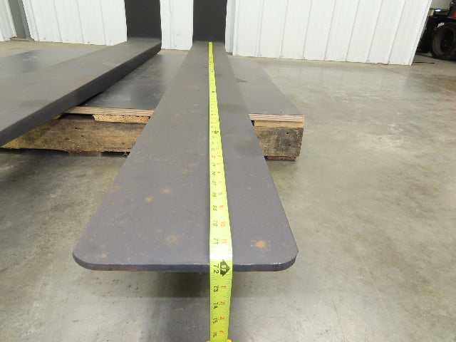 Cascade B4Q72SD Lumber Forks 8x2x72" Class 4 Steel Forklift 25" Carriage 1-Pair