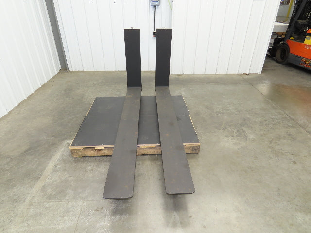 Cascade B4Q72SD Lumber Forks 8x2x72" Class 4 Steel Forklift 25" Carriage 1-Pair