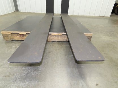 Cascade B4Q72SD Lumber Forks 8x2x72" Class 4 Steel Forklift 25" Carriage 1-Pair