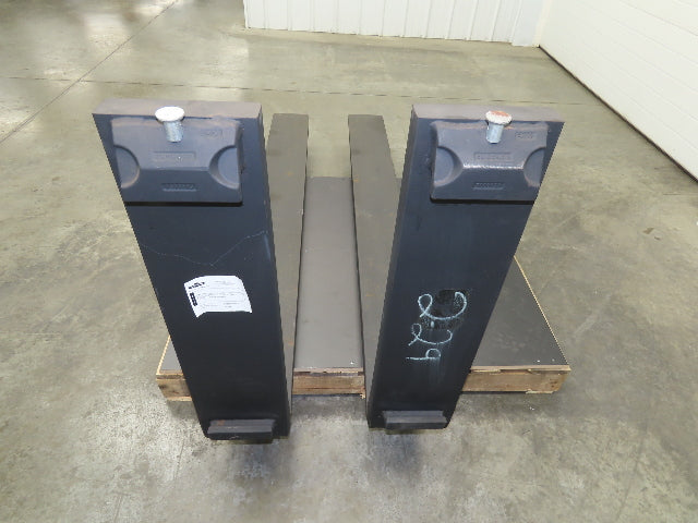 Cascade B4Q72SD Lumber Forks 8x2x72" Class 4 Steel Forklift 25" Carriage 1-Pair