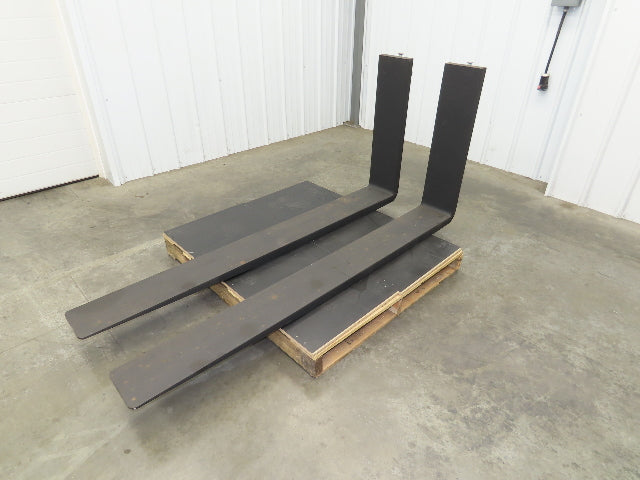Cascade B4Q72SD Lumber Forks 8x2x72" Class 4 Steel Forklift 25" Carriage 1-Pair