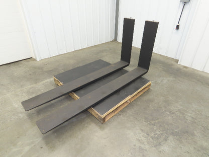 Cascade B4Q72SD Lumber Forks 8x2x72" Class 4 Steel Forklift 25" Carriage 1-Pair