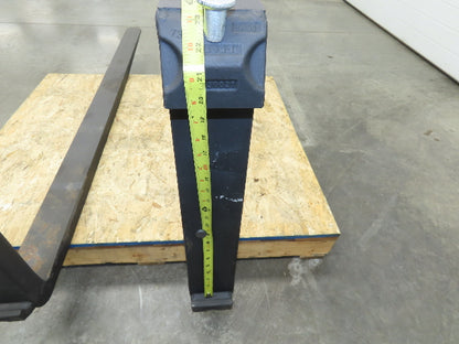 Cascade B3H72SD Lumber Forks 4x2x72" Class 3 Steel Forklift 20" Carriage 8400lbs
