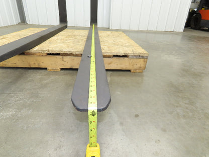 Cascade B3H72SD Lumber Forks 4x2x72" Class 3 Steel Forklift 20" Carriage 8400lbs