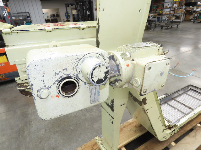 Mayfran Chip-Tote Chip Conveyor 11"x 40" Infeed 38"-48"H Discharge 230/460V 84"L