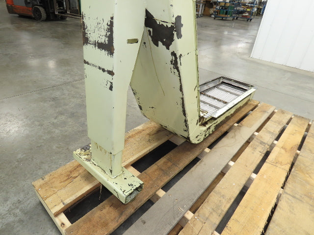 Mayfran Chip-Tote Chip Conveyor 11"x 40" Infeed 38"-48"H Discharge 230/460V 84"L