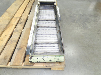 Mayfran Chip-Tote Chip Conveyor 11"x 40" Infeed 38"-48"H Discharge 230/460V 84"L
