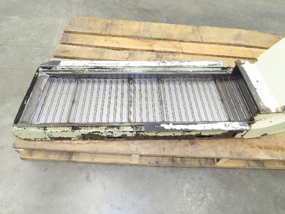 Mayfran Chip-Tote Chip Conveyor 11"x 40" Infeed 38"-48"H Discharge 230/460V 84"L