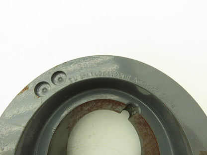 Ametric TL SPA140x6.2517 Pulley 6 Groove 145mm-OD x 95mm-W A Belt Section