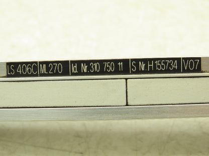 Heidenhain 310 750 11 Linear Scale Encoder 270mm Slide 408mm OAL LS 406C ML270
