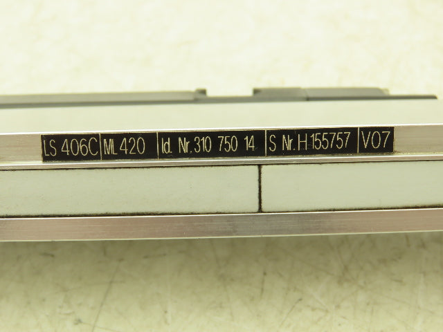 Heidenhain 310 750 14 Linear Scale Encoder 420mm Slide 558mm OAL LS 406C ML420