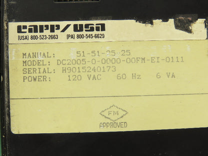 Honeywell DC2005-0-0000-00FM-EI-0111 UDC2000 Digital Temperature Controller