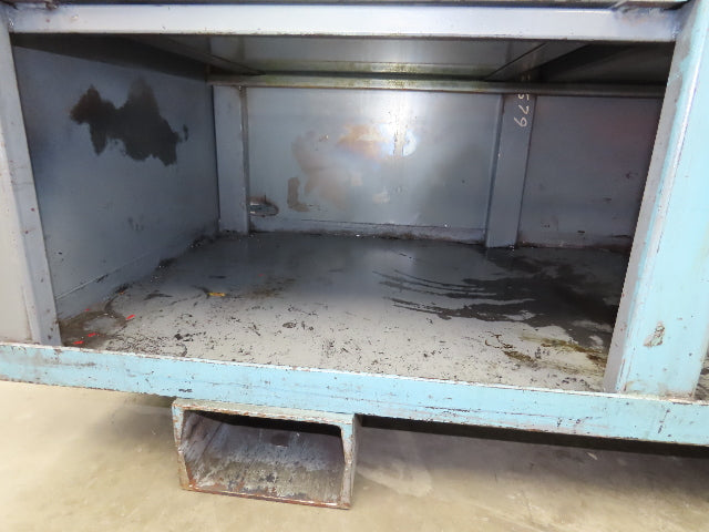 Steel Work Bench Welding Table 4-1/2" Vise 1/4" Plate 65x36" Top 38.5" High