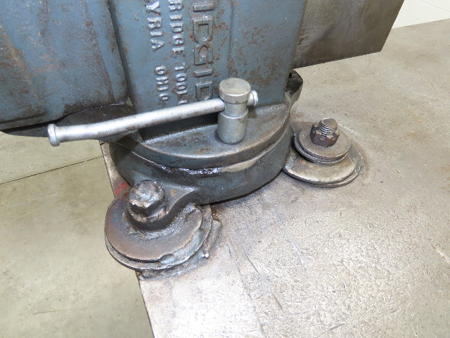 Steel Work Bench Welding Table 4-1/2" Vise 1/4" Plate 65x36" Top 38.5" High