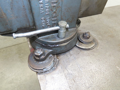 Steel Work Bench Welding Table 4-1/2" Vise 1/4" Plate 65x36" Top 38.5" High